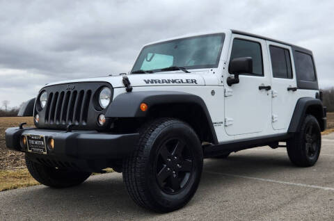 2017 Jeep Wrangler Unlimited for sale at The Motor Collection in Plain City OH