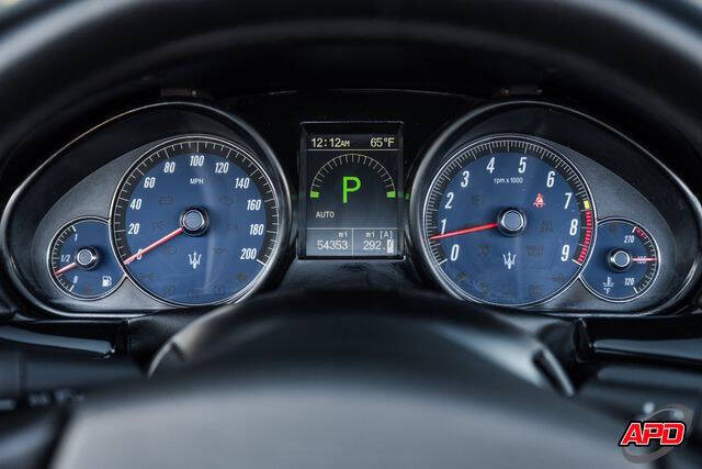 2014 Maserati GranTurismo Sport