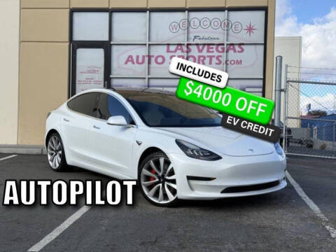 2018 Tesla Model 3 for sale at Las Vegas Auto Sports in Las Vegas NV