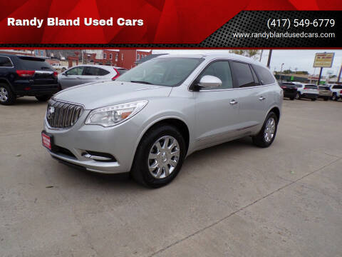 2016 Buick Enclave for sale at Randy Bland Used Cars in Nevada MO