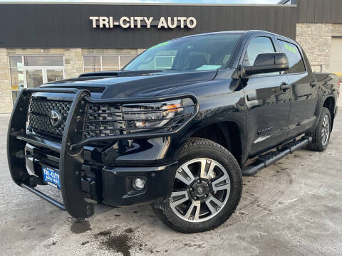 2021 Toyota Tundra for sale at TRI CITY AUTO SALES LLC in Menasha WI