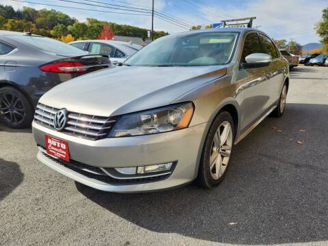 2013 Volkswagen Passat for sale at AUTO CONNECTION LLC in Springfield VT