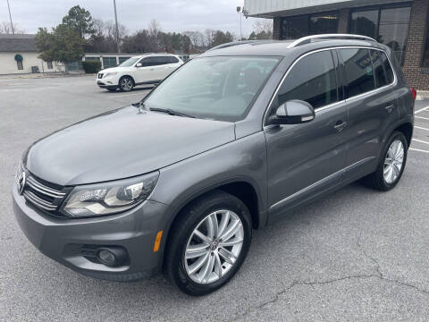 2016 Volkswagen Tiguan for sale at Greenville Auto World in Greenville NC