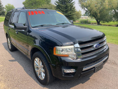 2015 Ford Expedition for sale at BELOW BOOK AUTO SALES in Idaho Falls ID