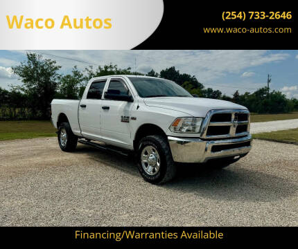 2015 RAM 2500 for sale at Waco Autos in Lorena TX