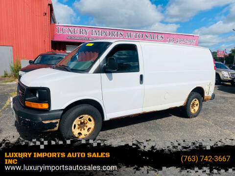 2012 GMC Savana Cargo for sale at LUXURY IMPORTS AUTO SALES INC in North Branch MN
