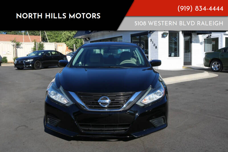 2016 Nissan Altima for sale at NORTH HILLS MOTORS in Raleigh NC