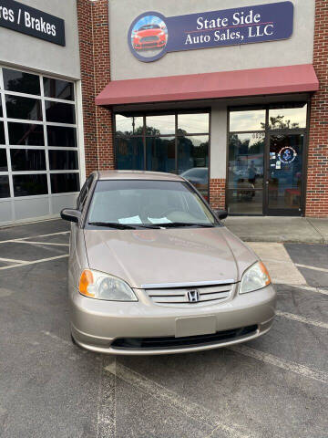 2002 Honda Civic for sale at State Side Auto Sales LLC in Creedmoor NC