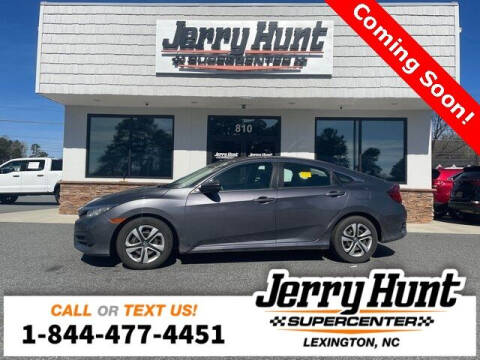 2016 Honda Civic for sale at Jerry Hunt Supercenter in Lexington NC
