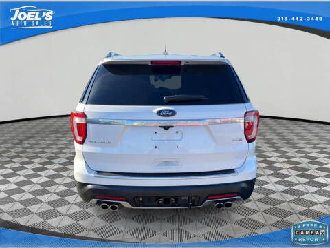 2018 Ford Explorer Platinum