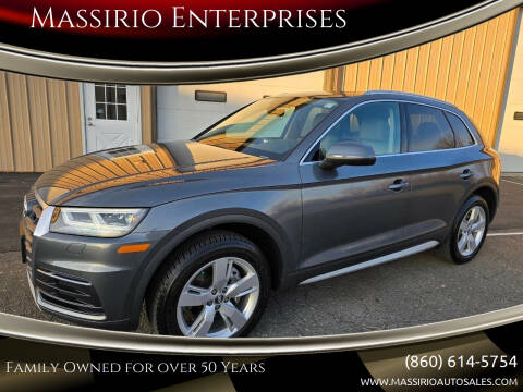 2019 Audi Q5 for sale at Massirio Enterprises in Middletown CT