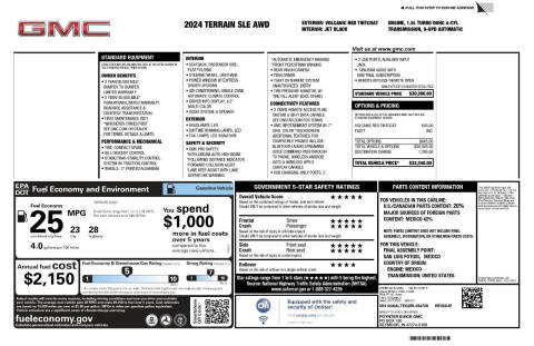 2024 GMC Terrain SLE