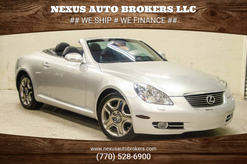 2007 Lexus SC 430 for sale at Nexus Auto Brokers LLC in Marietta GA