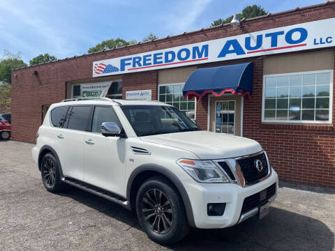 2017 Nissan Armada for sale at FREEDOM AUTO LLC in Wilkesboro NC