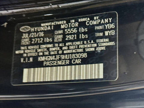 2017 Genesis G80 5.0 Ultimate