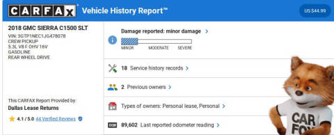 2018 GMC Sierra 1500