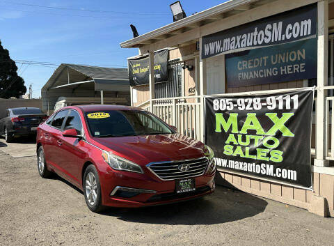 2015 Hyundai Sonata for sale at Max Auto Sales in Santa Maria CA