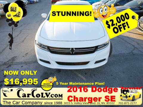 2016 Dodge Charger for sale at The Car Company in Las Vegas NV
