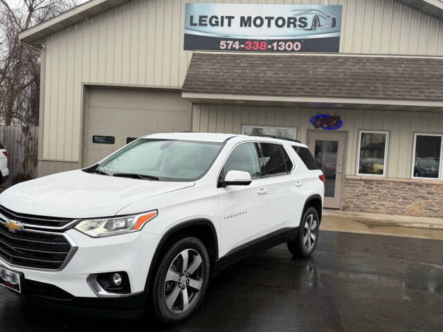 2020 Chevrolet Traverse for sale at Legit Motors in Elkhart, IN