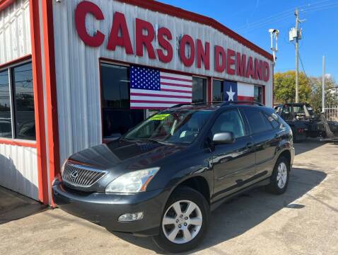 2007 Lexus RX 350 for sale at Cars On Demand 2 in Pasadena TX