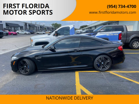 2015 BMW M4 for sale at FIRST FLORIDA MOTOR SPORTS in Pompano Beach FL