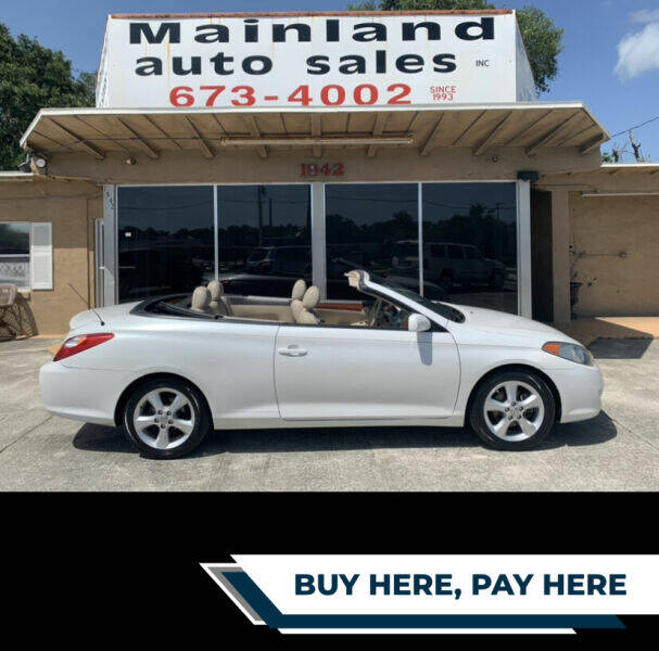 2006 Toyota Camry Solara for sale at Mainland Auto Sales Inc in Daytona Beach, FL