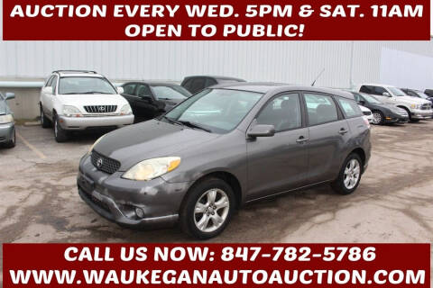 2005 Toyota Matrix for sale at Waukegan Auto Auction in Waukegan IL