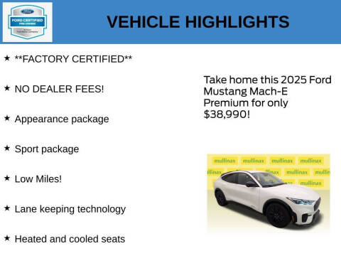 2025 Ford Mustang Mach-E Premium