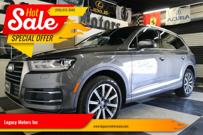 2018 Audi Q7 for sale at Legacy Motors Inc in Sacramento CA