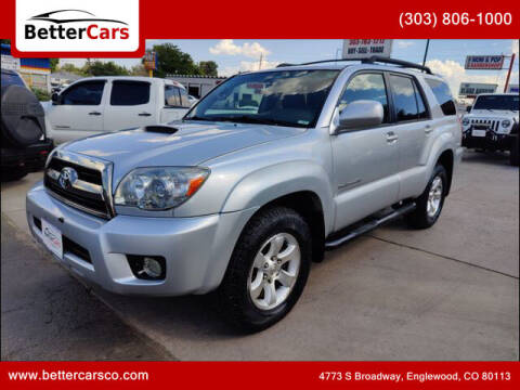 2006 Toyota 4Runner for sale at Better Cars in Englewood CO