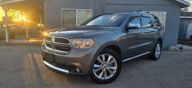 2011 Dodge Durango for sale at High Rev Autos in Fontana, CA