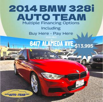 2014 BMW 3 Series for sale at AUTO TEAM in El Paso TX
