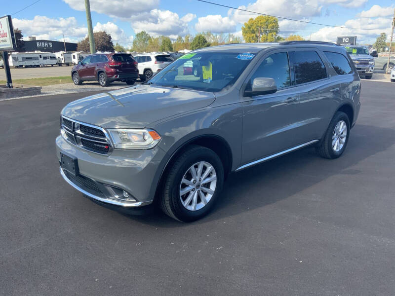 Used 2020 Dodge Durango SXT with VIN 1C4RDJAG4LC257291 for sale in Traverse City, MI