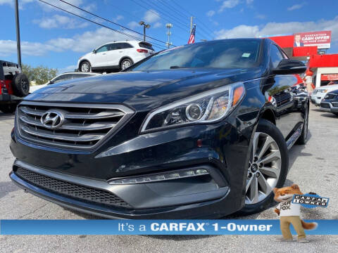 2017 Hyundai Sonata for sale at LATINOS MOTOR OF ORLANDO in Orlando FL