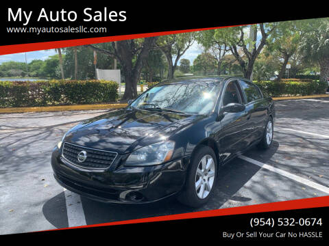 2005 Nissan Altima for sale at My Auto Sales in Margate FL