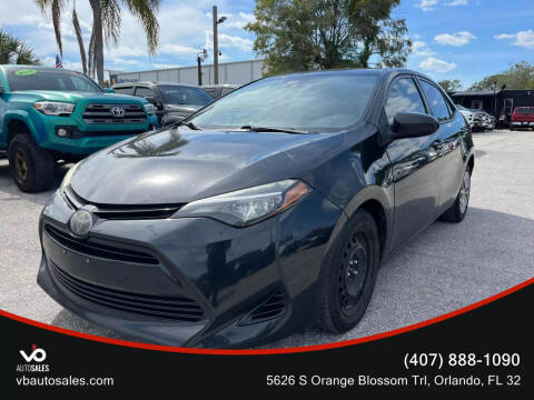 2017 Toyota Corolla for sale at V & B Auto Sales in Orlando FL