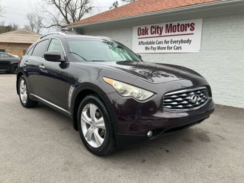2011 Infiniti FX35 for sale at Oak City Motors in Garner NC