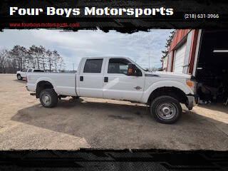 2013 Ford F-250 Super Duty for sale at Four Boys Motorsports in Wadena MN