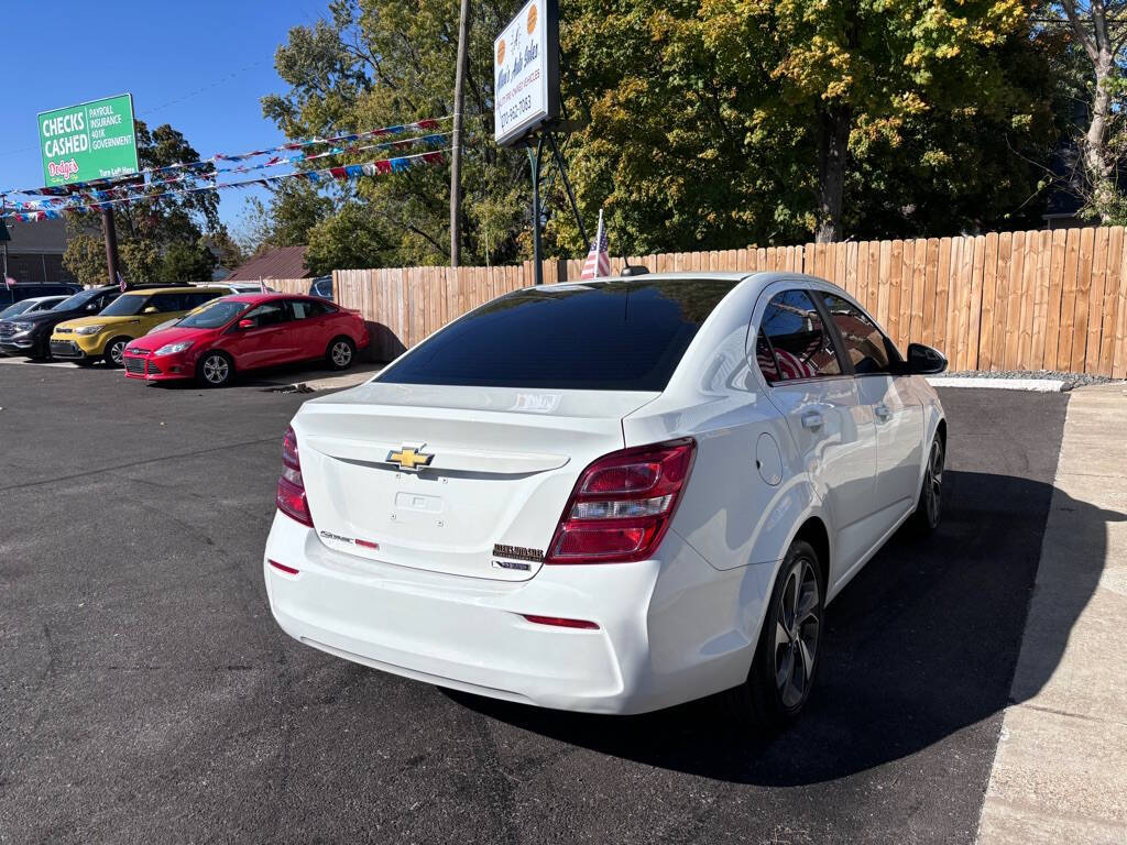 2018 Chevrolet Sonic for sale at Michael Johnson @ Allens Auto Sales Hopkinsville in Hopkinsville, KY