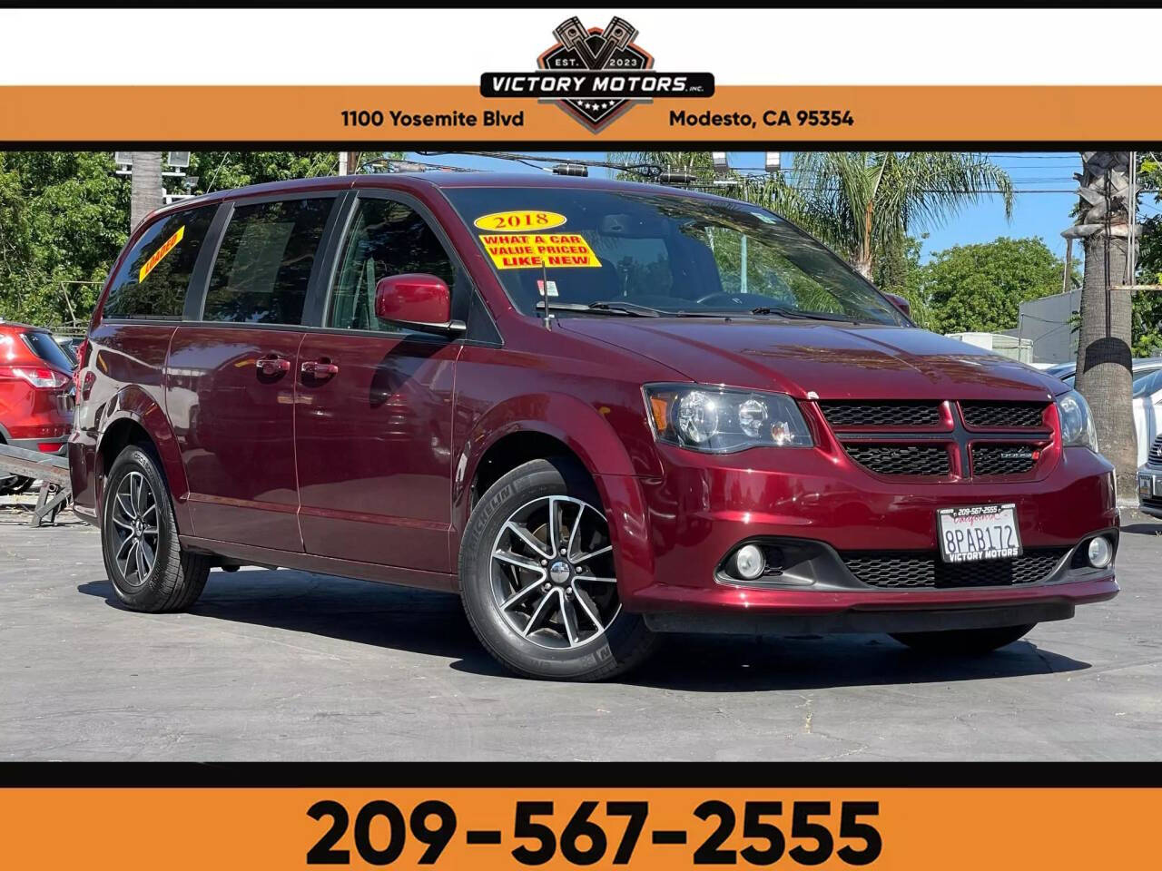 2018 Dodge Grand Caravan for sale at Victory Motors Inc in Modesto, CA