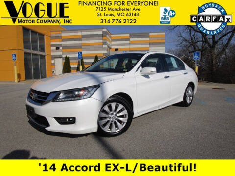 2014 Honda Accord for sale at Vogue Motor Company Inc in Saint Louis MO