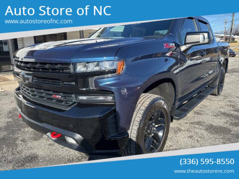 2019 Chevrolet Silverado 1500 for sale at Auto Store of NC in Walnut Cove NC