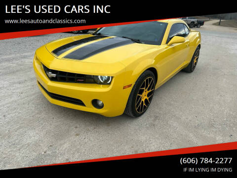 2010 Chevrolet Camaro for sale at LEE'S USED CARS INC Morehead in Morehead KY