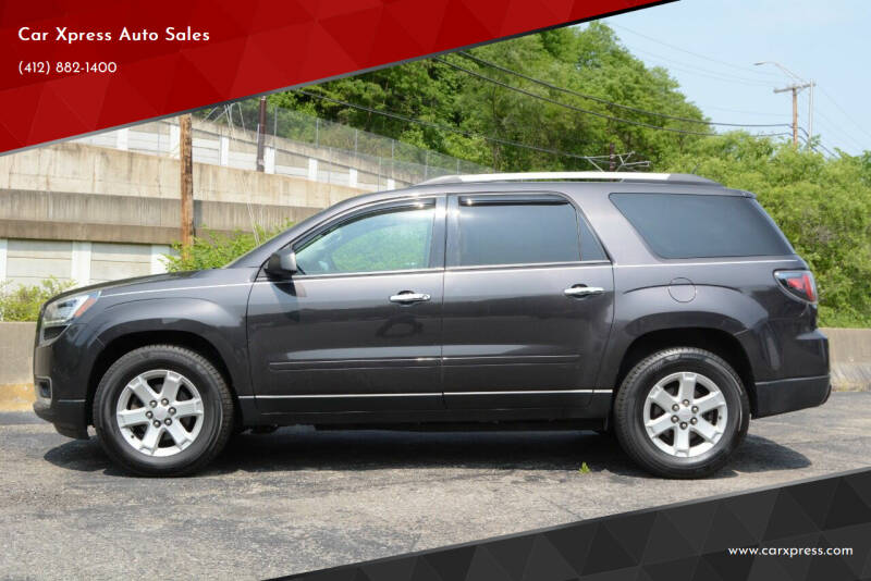 2016 GMC Acadia for sale at Car Xpress Auto Sales in Pittsburgh PA