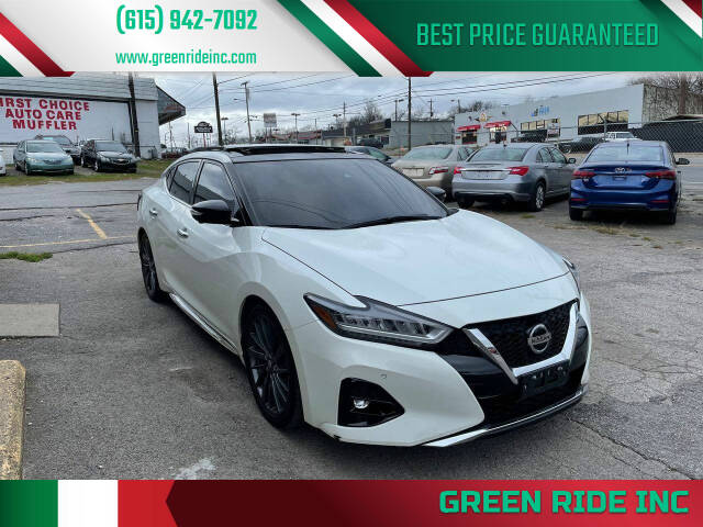 2019 Nissan Maxima for sale at Green Ride LLC in NASHVILLE, TN