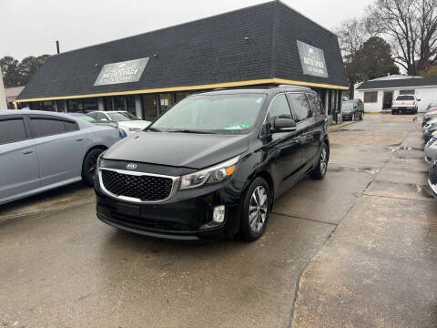 2016 Kia Sedona for sale at Auto Space LLC in Norfolk VA