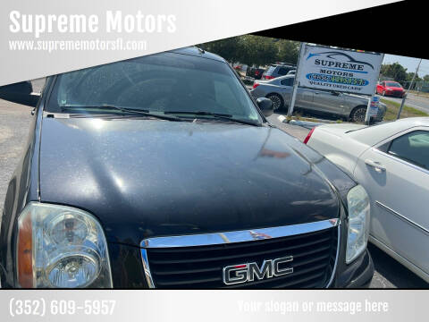 2013 GMC Yukon for sale at Supreme Motors in Tavares FL
