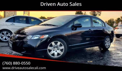 2010 Honda Civic for sale at Driven Auto Sales in Coachella CA