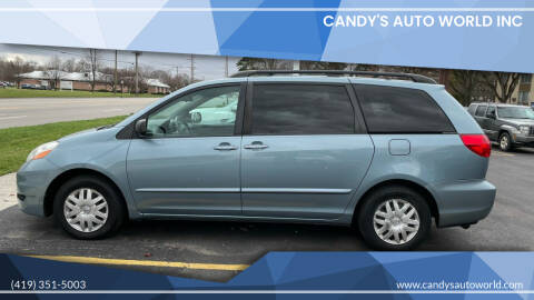2007 Toyota Sienna for sale at Candy's Auto World Inc in Toledo OH
