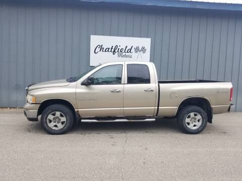2005 Dodge Ram Pickup 1500 for sale at Chatfield Motors in Chatfield MN